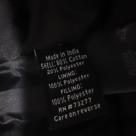 Apt. 9 Jackets Coats men M Midweight Charcoal Puffer Vest comfy retro - Picture 7 of 9